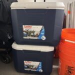 Blue cooler