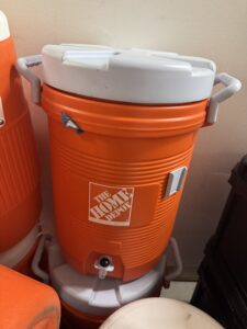 Orange drink cooler
