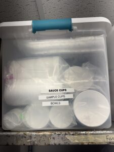 Sauce Cups and Bowls